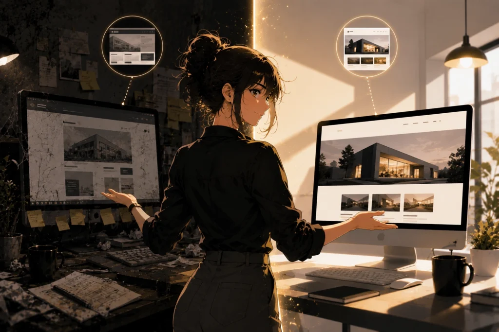Restyling sito web prima e dopo - caso reale
