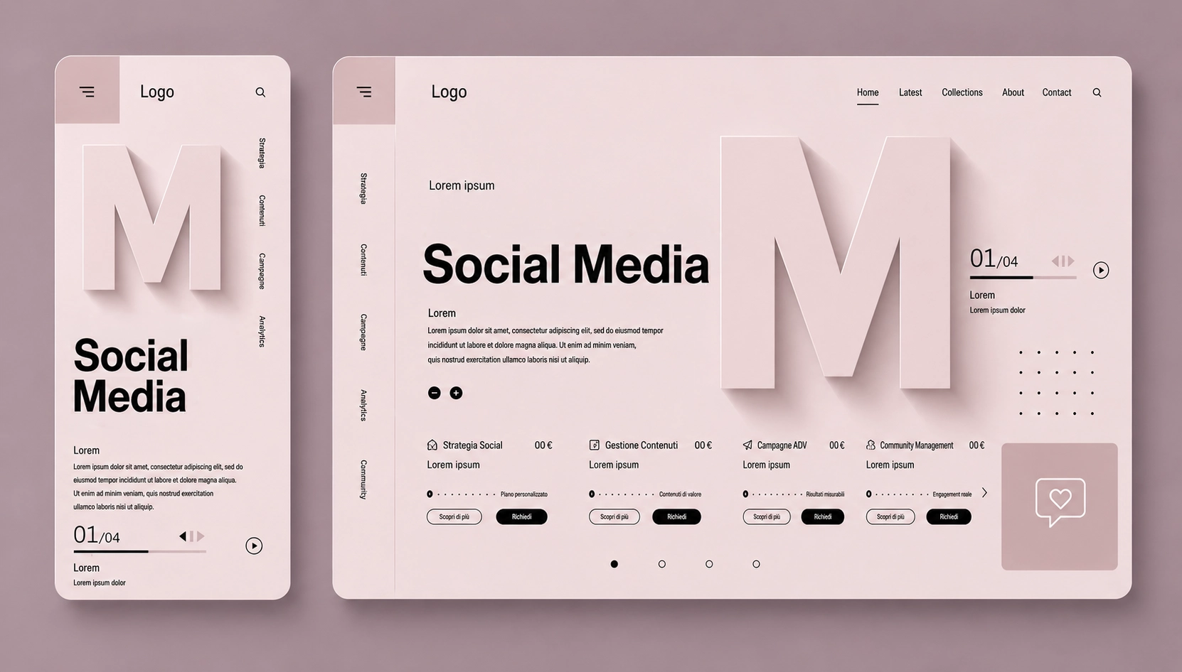 Creazione siti web professionali